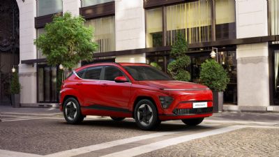 Hyundai All-New KONA Electric Engine Red Solid